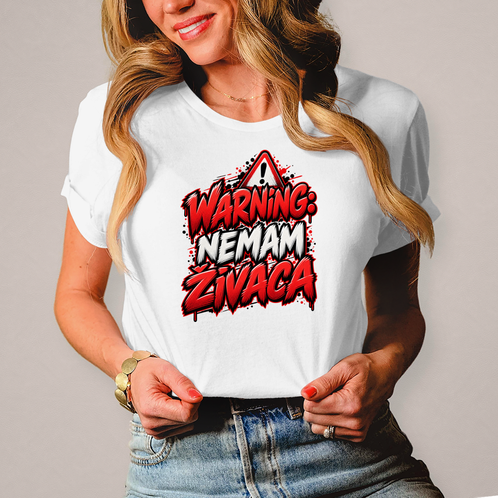 Ženska majica Nemam živaca