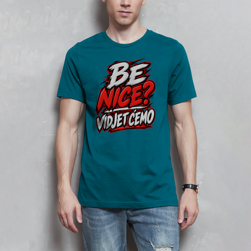 Muška majica - Be nice vidjet ćemo