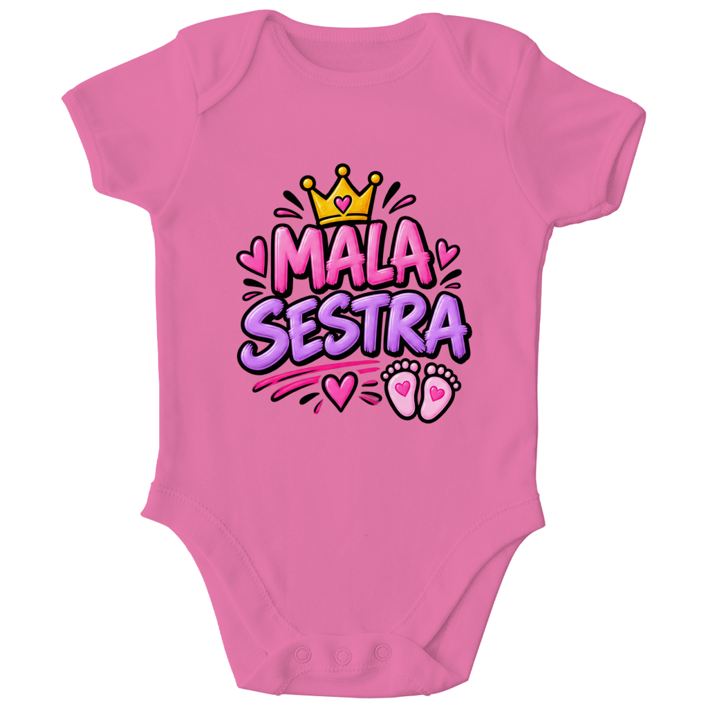 Dječiji organski bodi Mala sestra