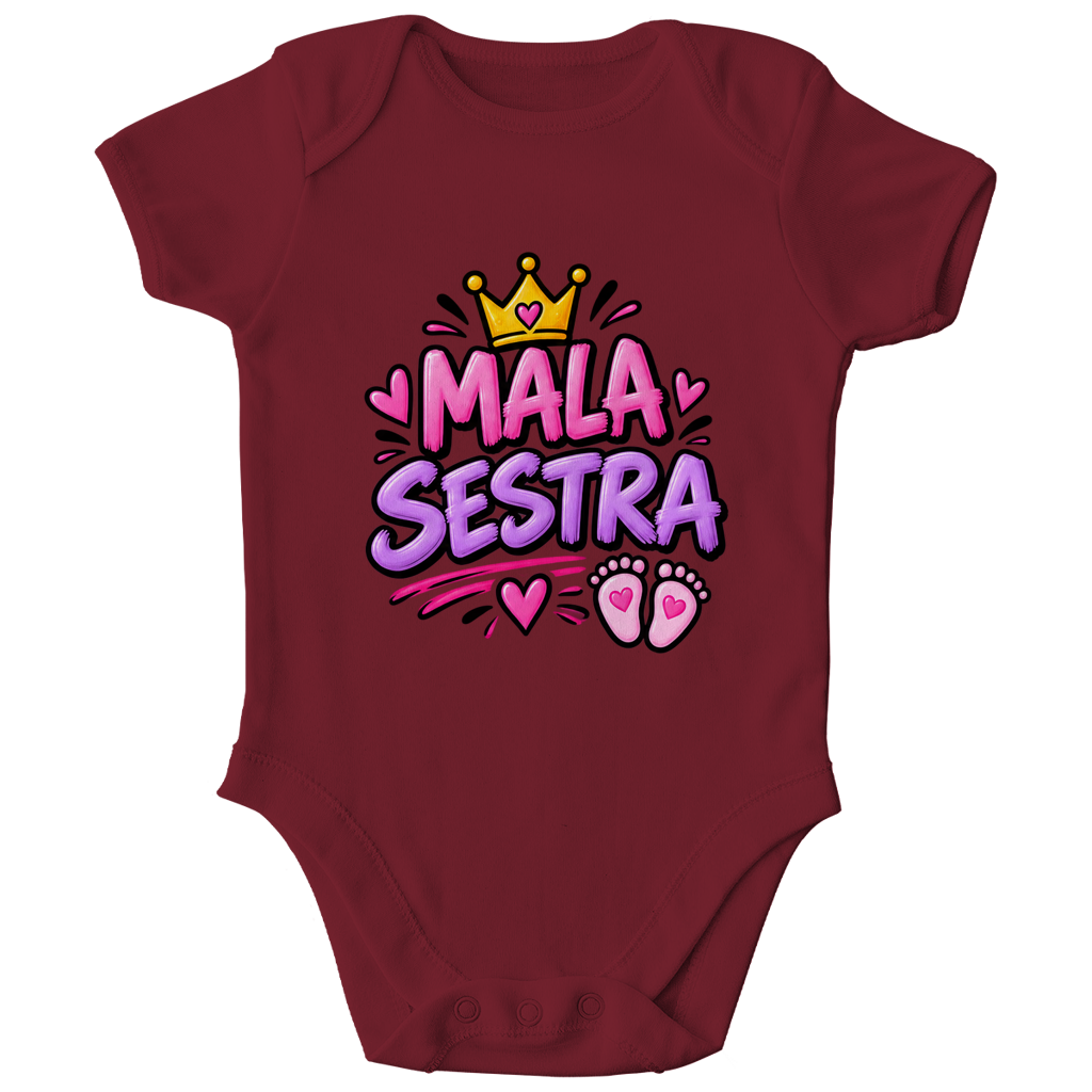 Dječiji organski bodi Mala sestra