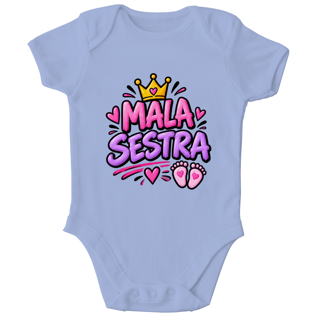 Dječiji organski bodi Mala sestra