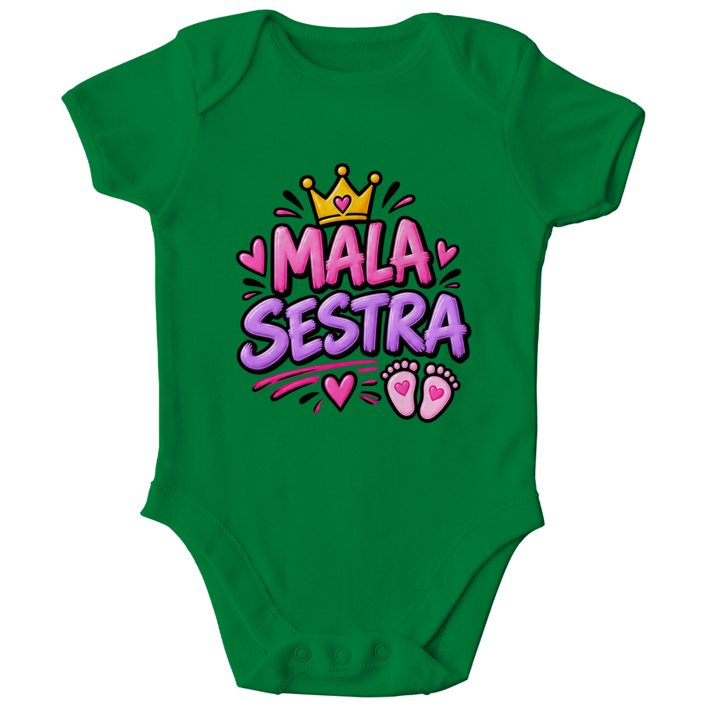 Dječiji organski bodi Mala sestra