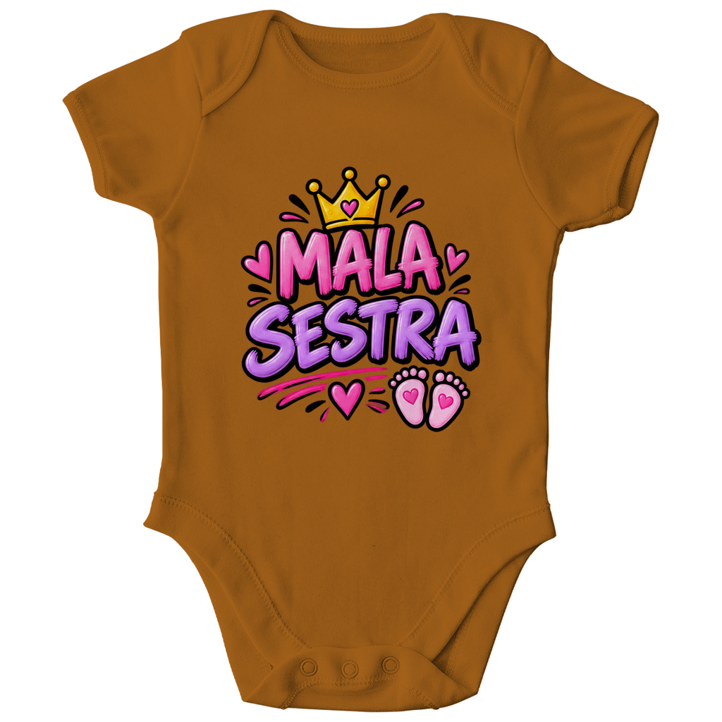 Dječiji organski bodi Mala sestra