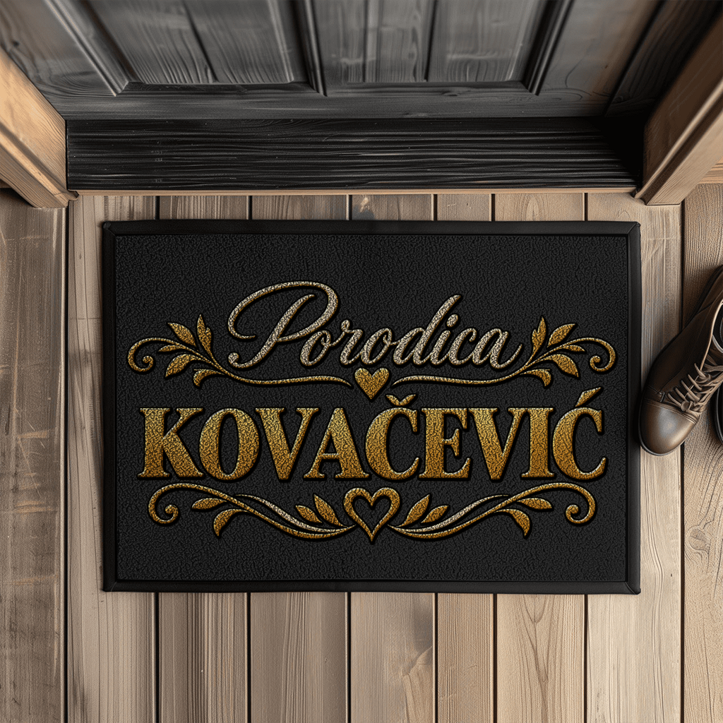 Otirač s gumenim rubom Kovačević