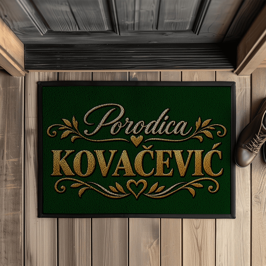 Otirač s gumenim rubom Kovačević