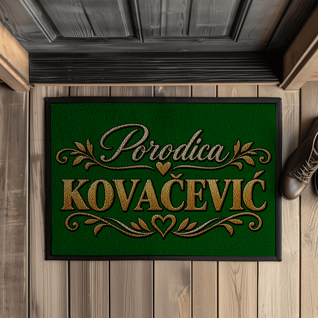 Otirač s gumenim rubom Kovačević