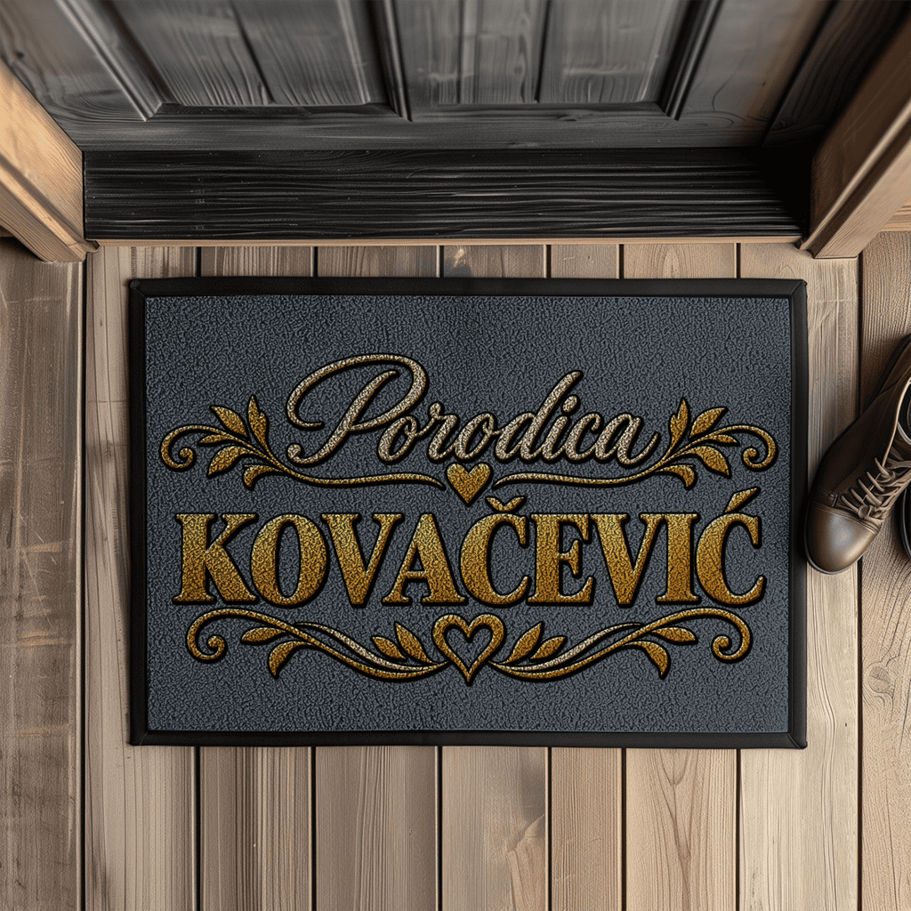 Otirač s gumenim rubom Kovačević