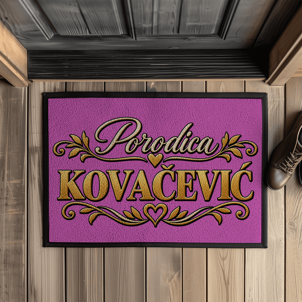Otirač s gumenim rubom Kovačević