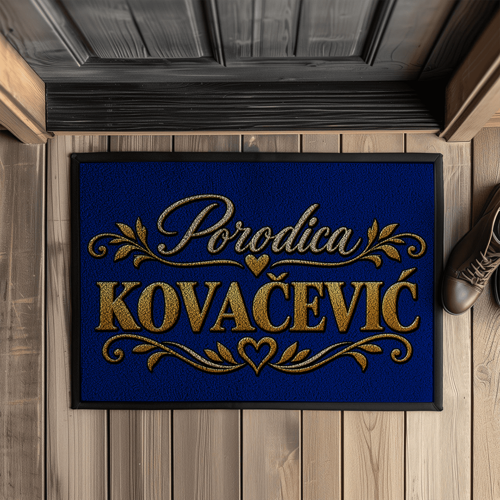 Otirač s gumenim rubom Kovačević