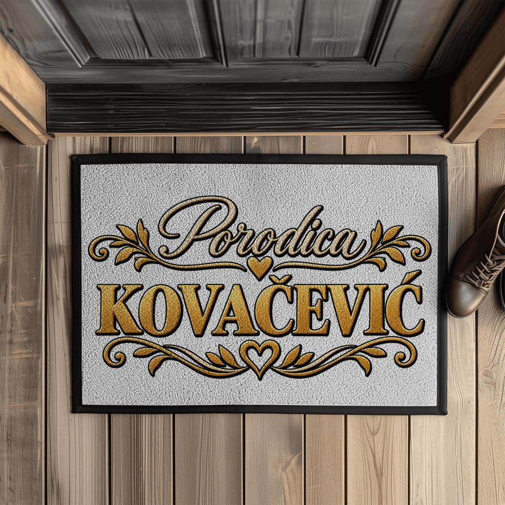 Otirač s gumenim rubom Kovačević