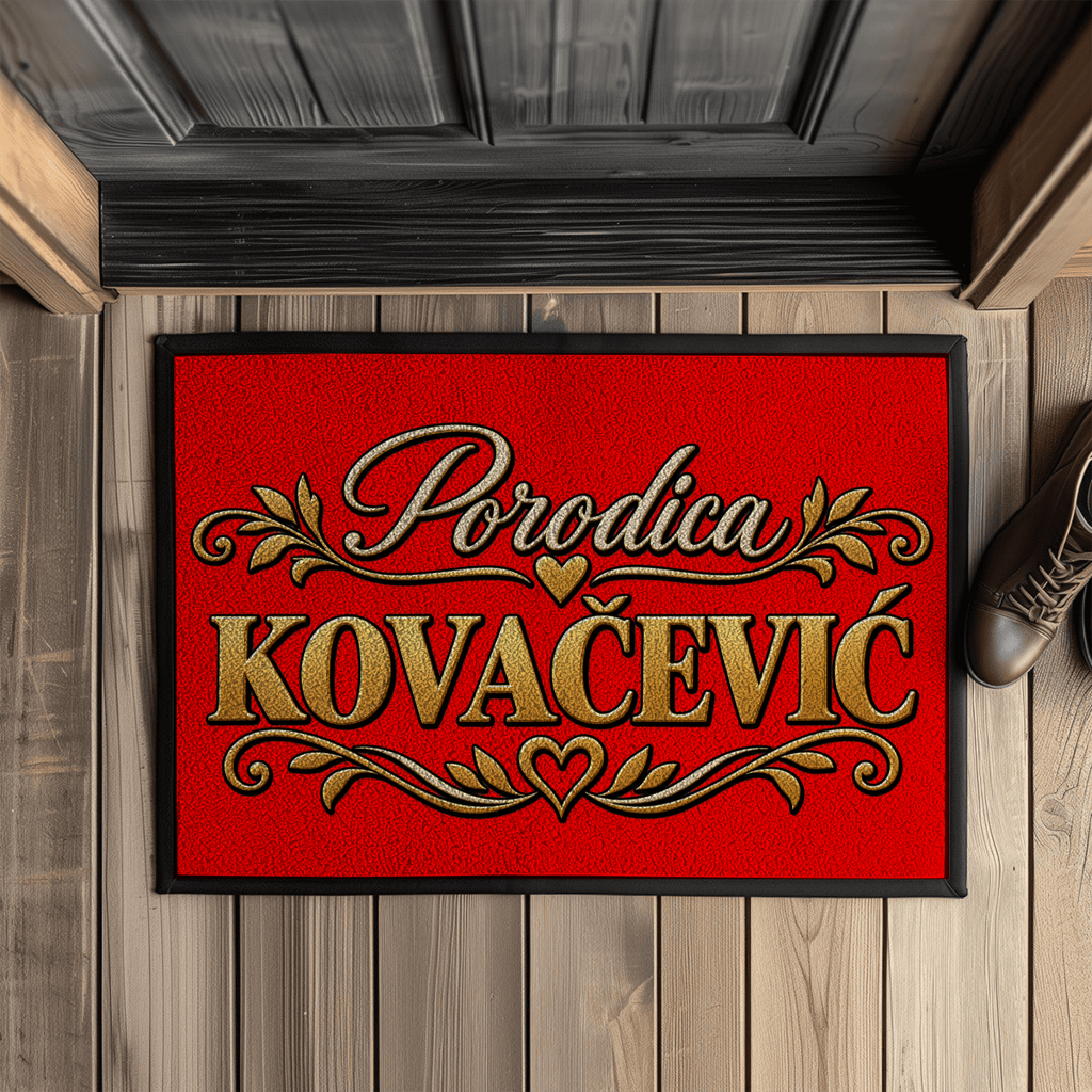 Otirač s gumenim rubom Kovačević