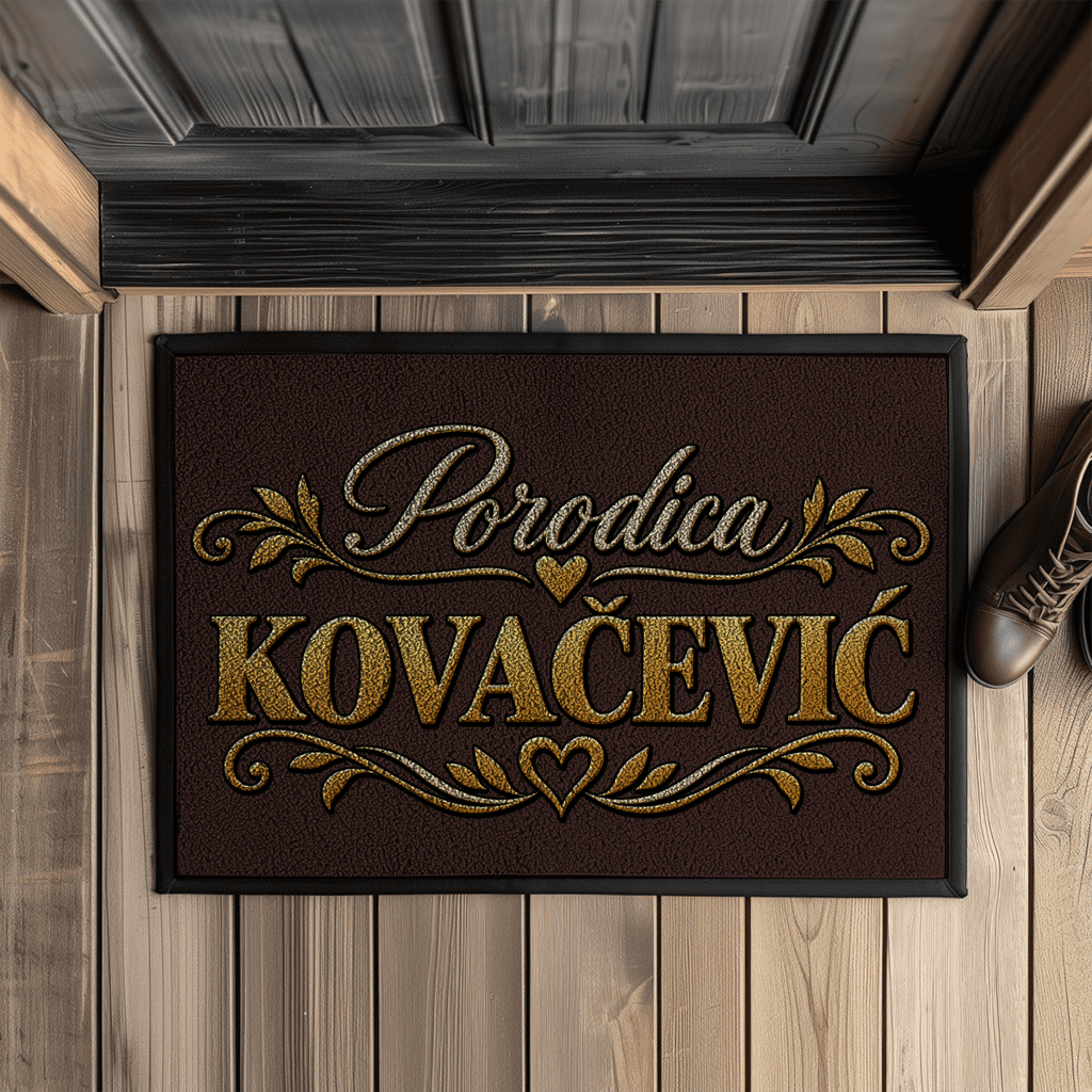 Otirač s gumenim rubom Kovačević