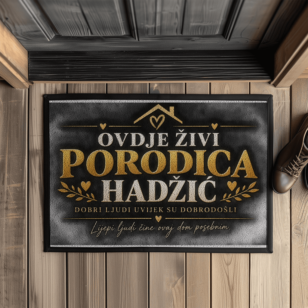 Otirač sa gumenim rubom Hadzic