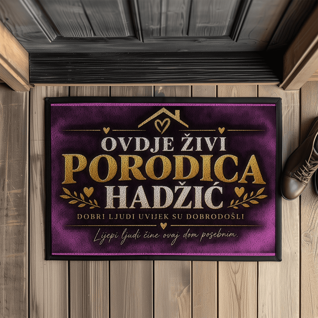 Otirač sa gumenim rubom Hadzic