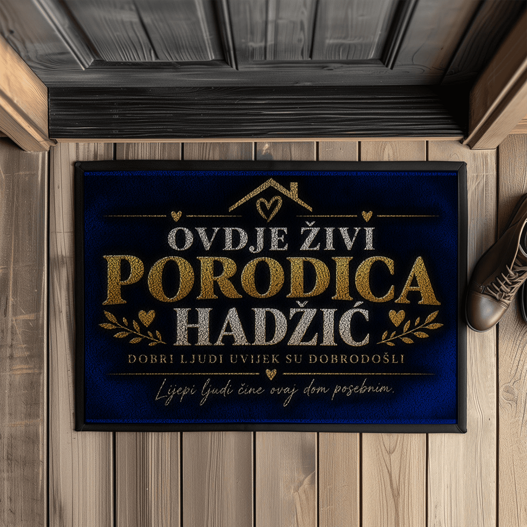 Otirač sa gumenim rubom Hadzic