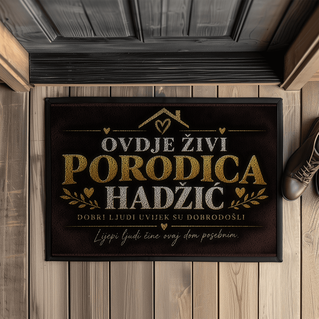 Otirač sa gumenim rubom Hadzic