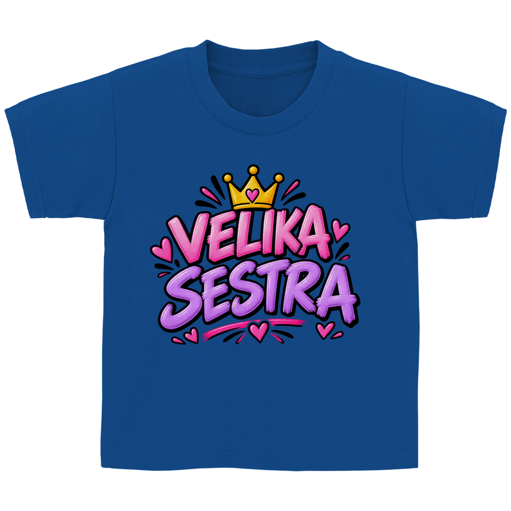 Dječija osnovna majica Velika sestra