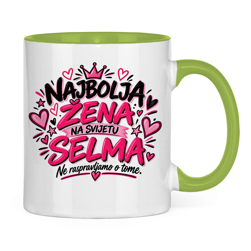Dvobojna šolja Najbolja žena SELMA