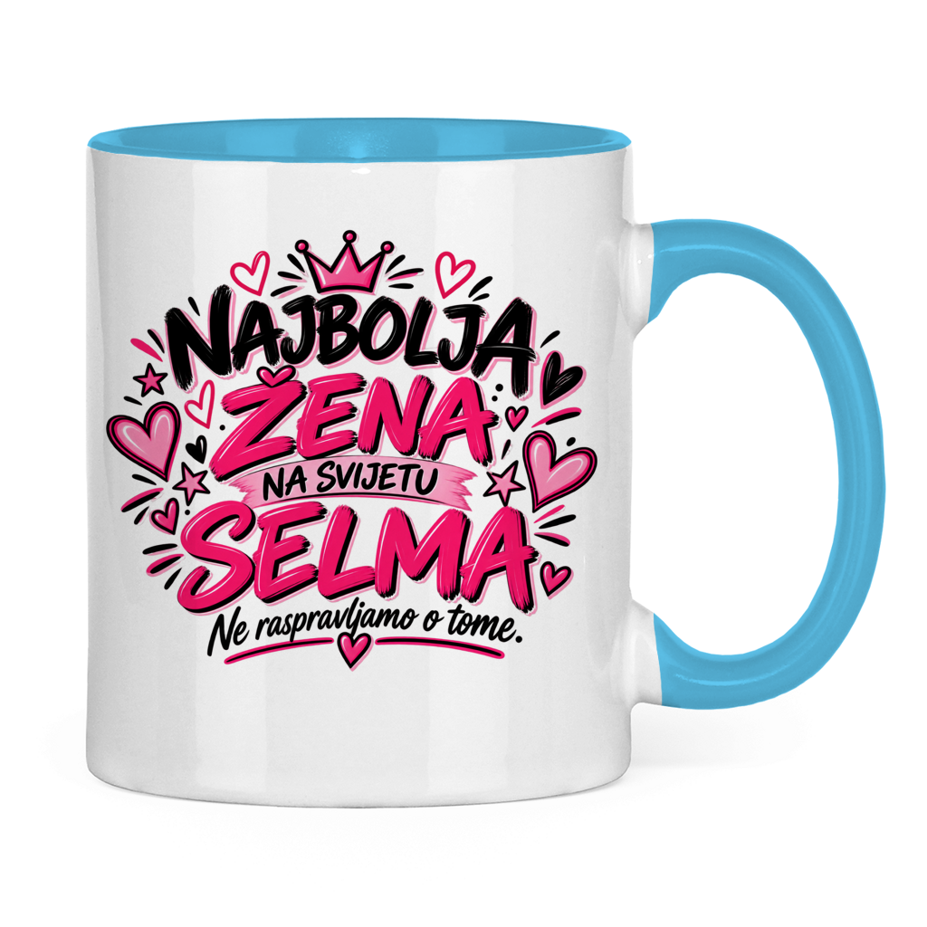 Dvobojna šolja Najbolja žena SELMA