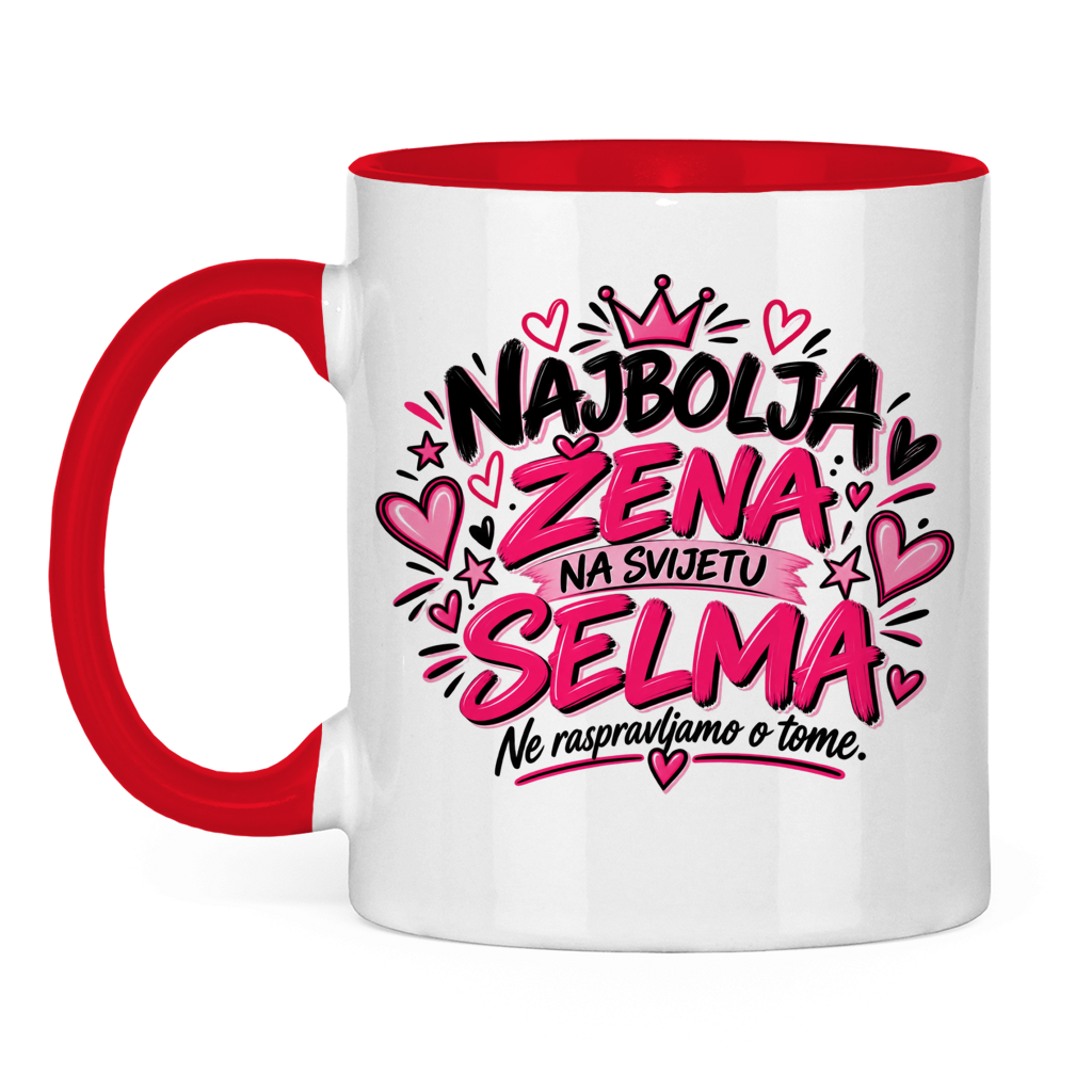 Dvobojna šolja Najbolja žena SELMA