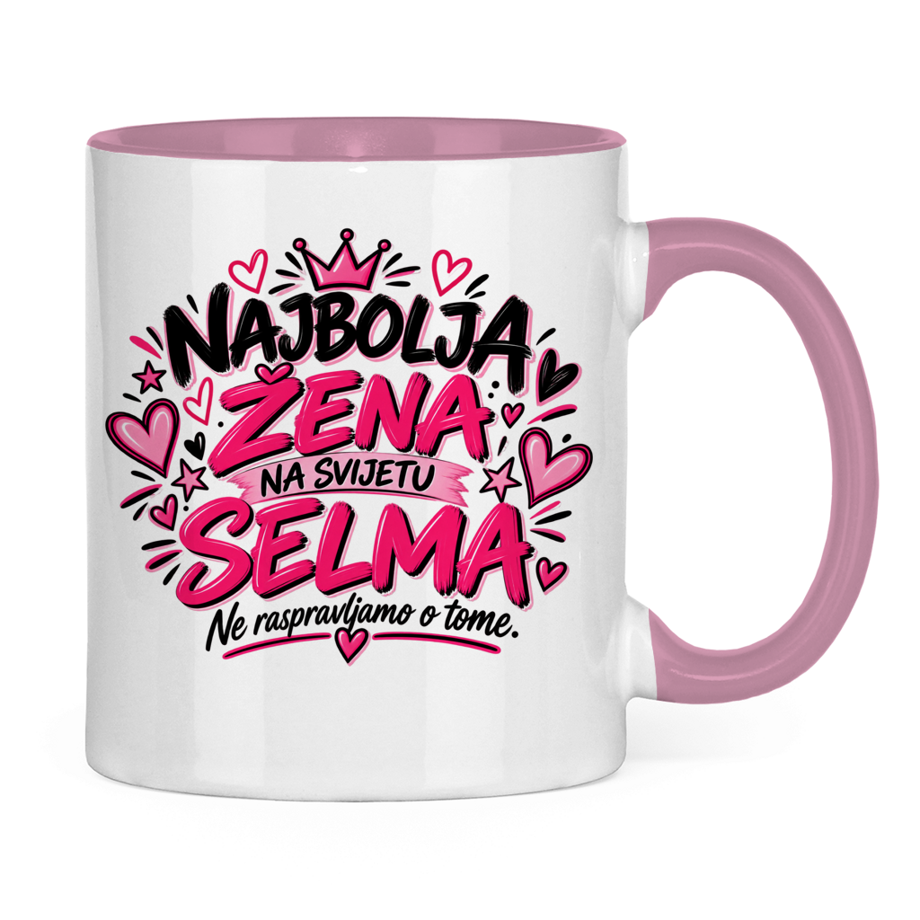 Dvobojna šolja Najbolja žena SELMA