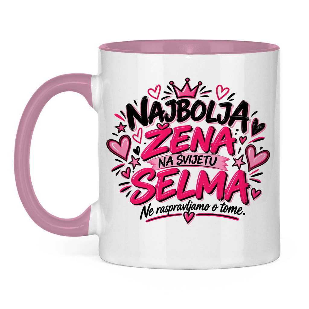 Dvobojna šolja Najbolja žena SELMA