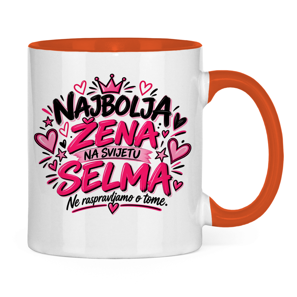 Dvobojna šolja Najbolja žena SELMA