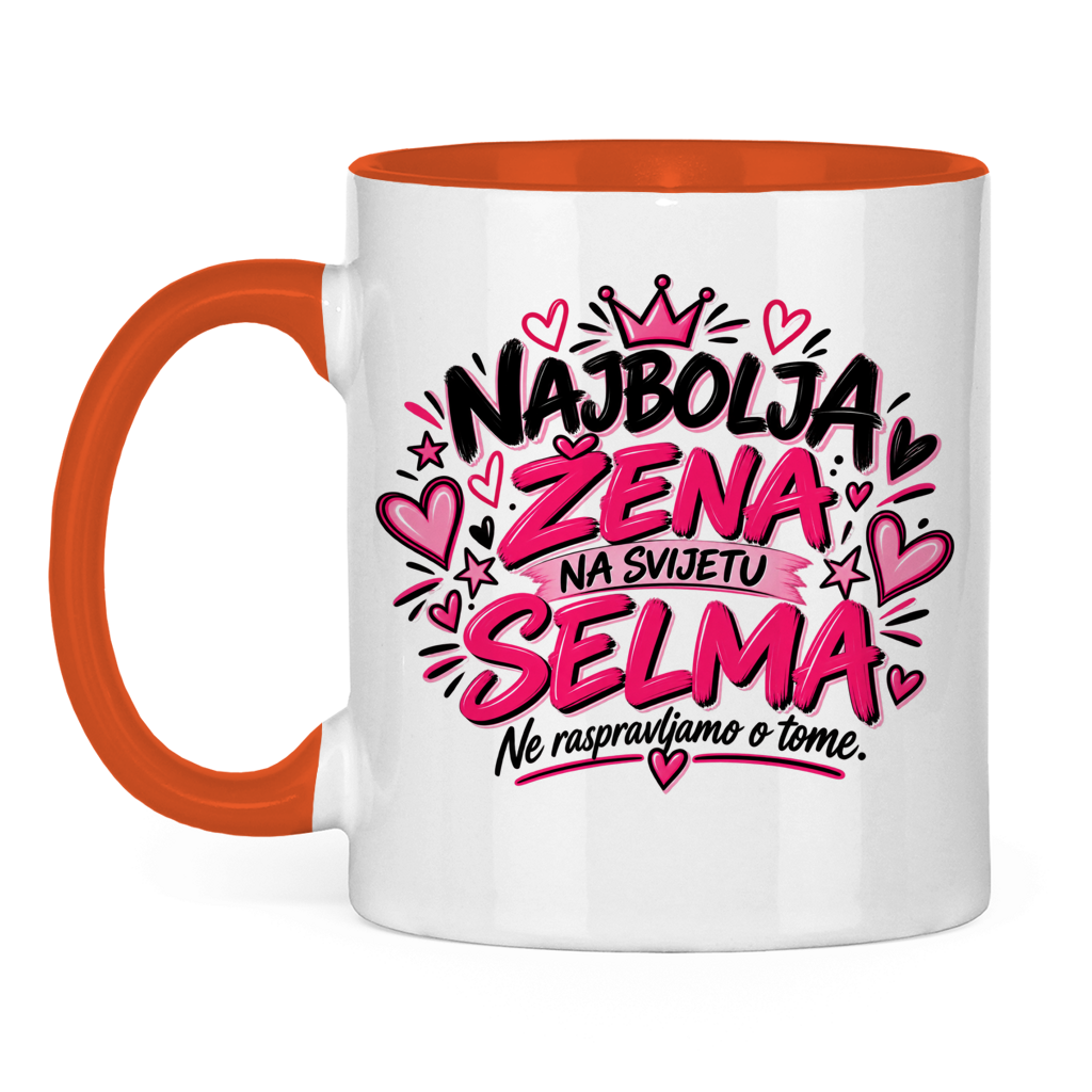 Dvobojna šolja Najbolja žena SELMA