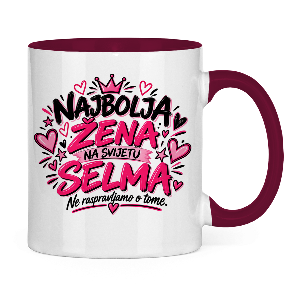 Dvobojna šolja Najbolja žena SELMA