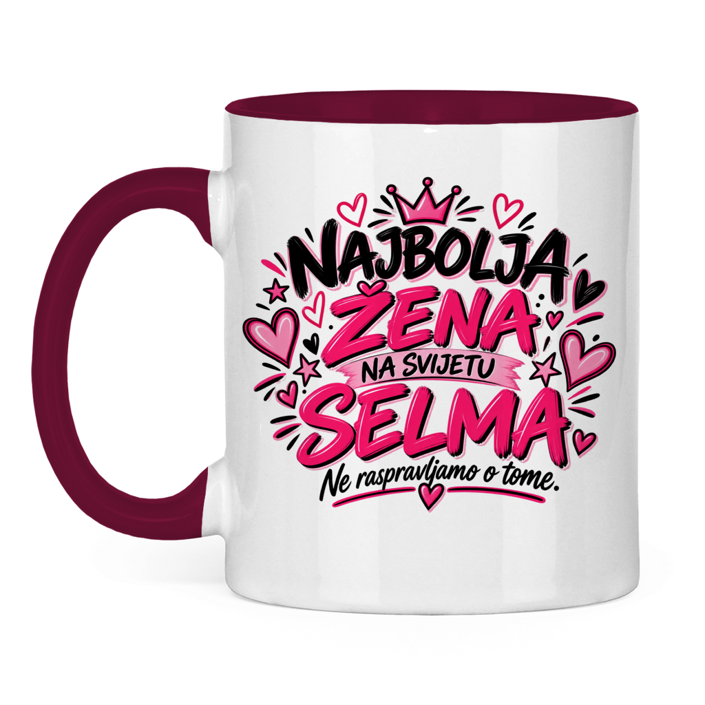 Dvobojna šolja Najbolja žena SELMA