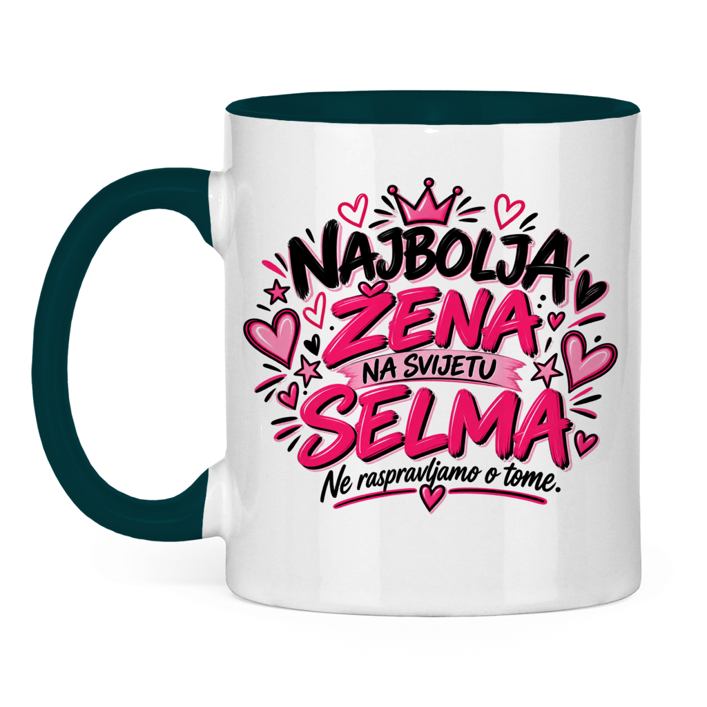 Dvobojna šolja Najbolja žena SELMA