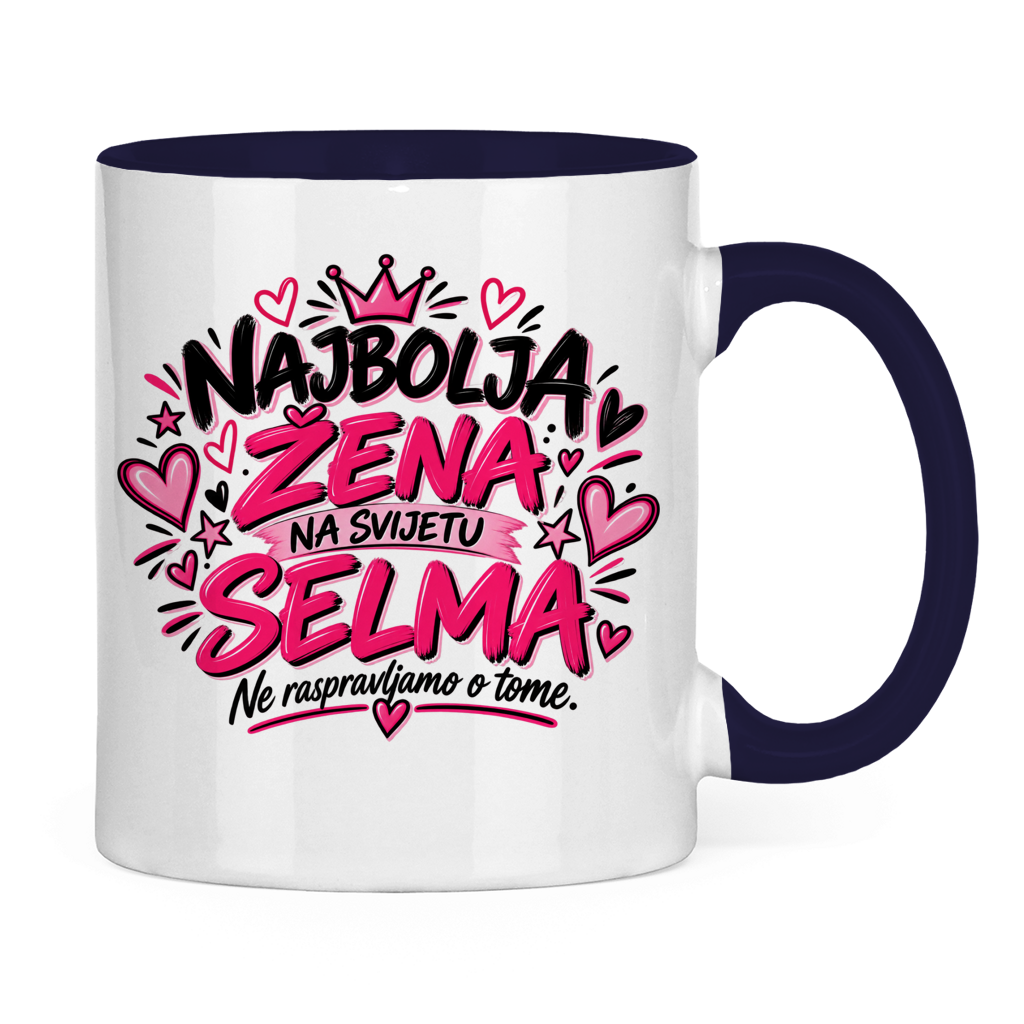 Dvobojna šolja Najbolja žena SELMA