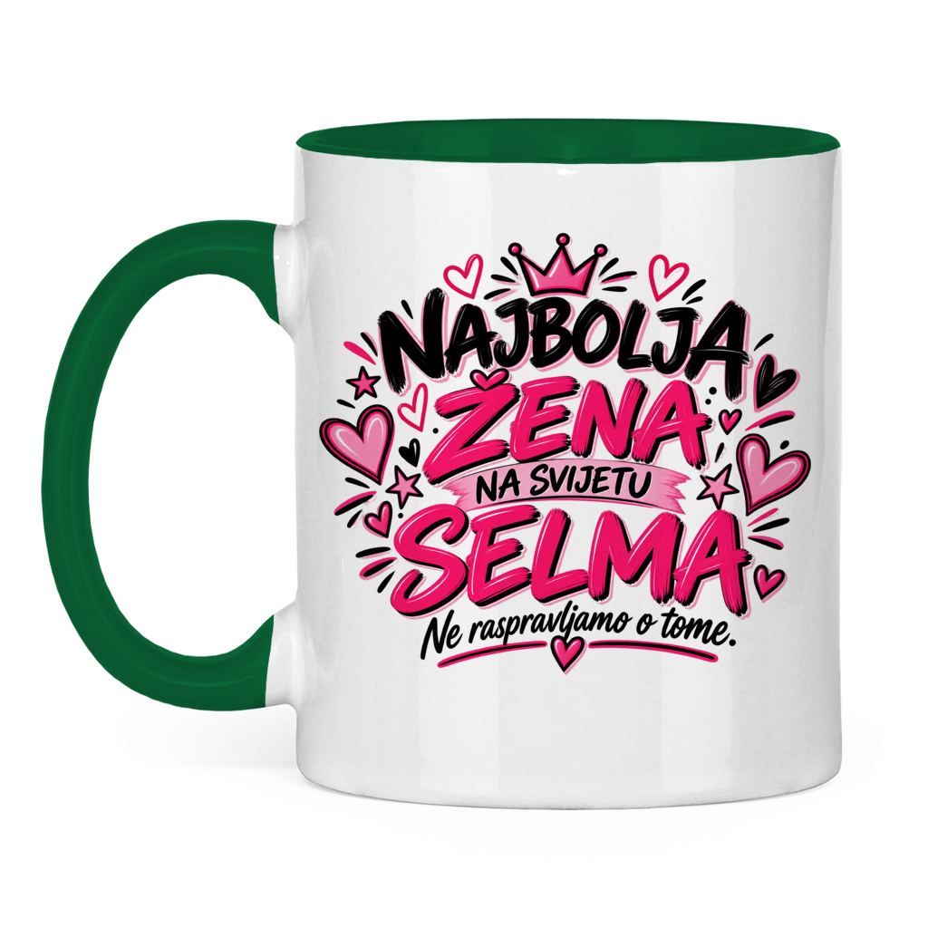 Dvobojna šolja Najbolja žena SELMA