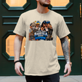 Herren T-Shirt Bauarbeiter – Preko dana bauštela, navečer gospodin