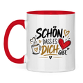 Tasse „Schön, dass es dich gibt“ – Geschenk für Lieblingsmenschen