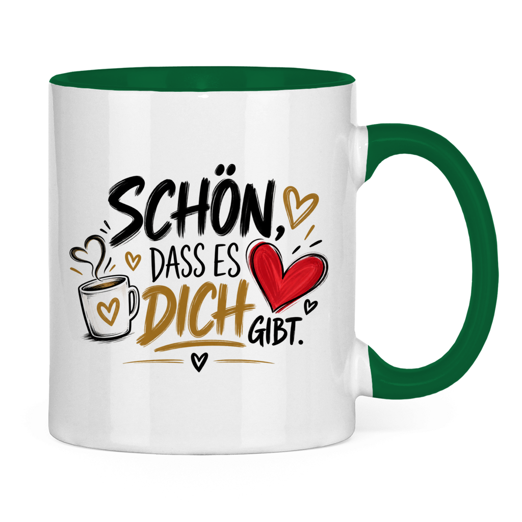 Tasse „Schön, dass es dich gibt“ – Geschenk für Lieblingsmenschen