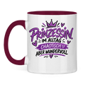 Tasse „Prinzessin im Alltag – chaotisch aber wundervoll“ – Lustige Geschenkidee