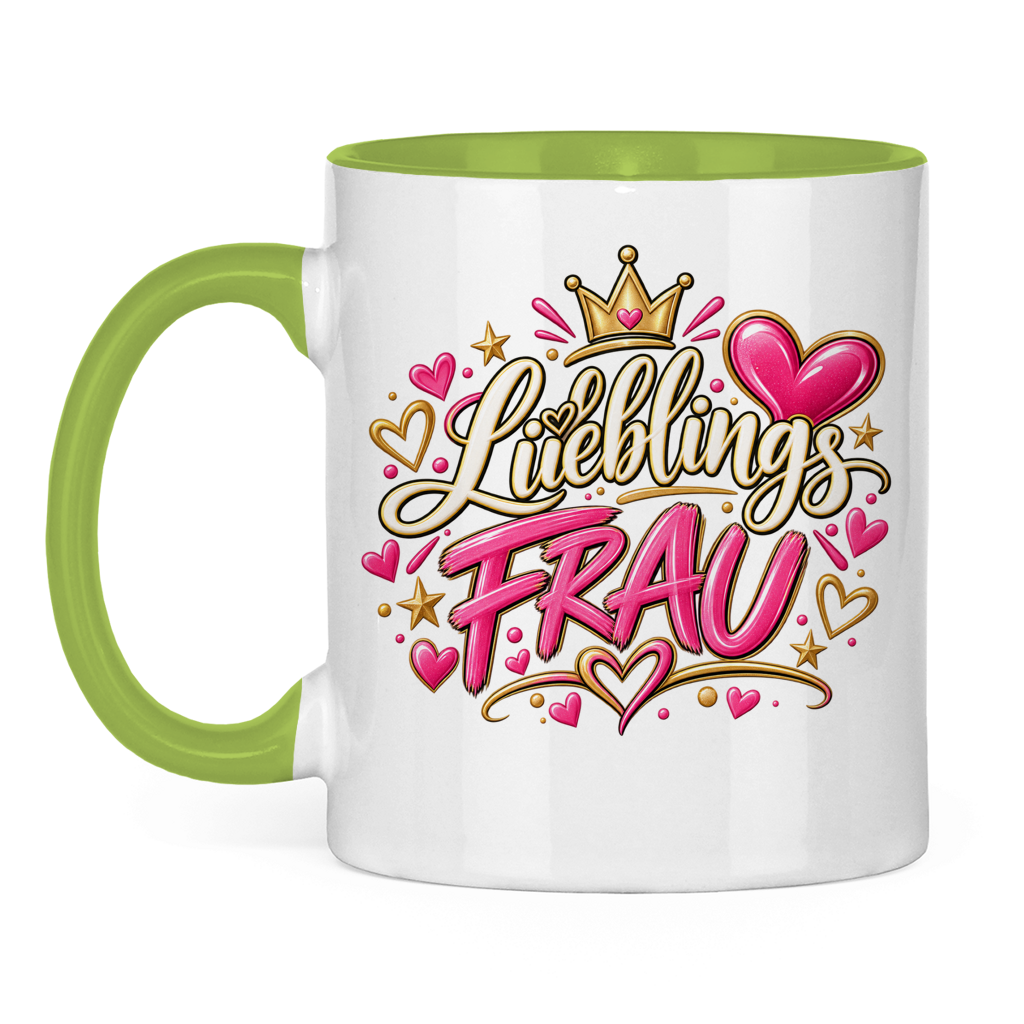 Lieblingsfrau Tasse – Geschenk für Ehefrau, Freundin & Partnerin