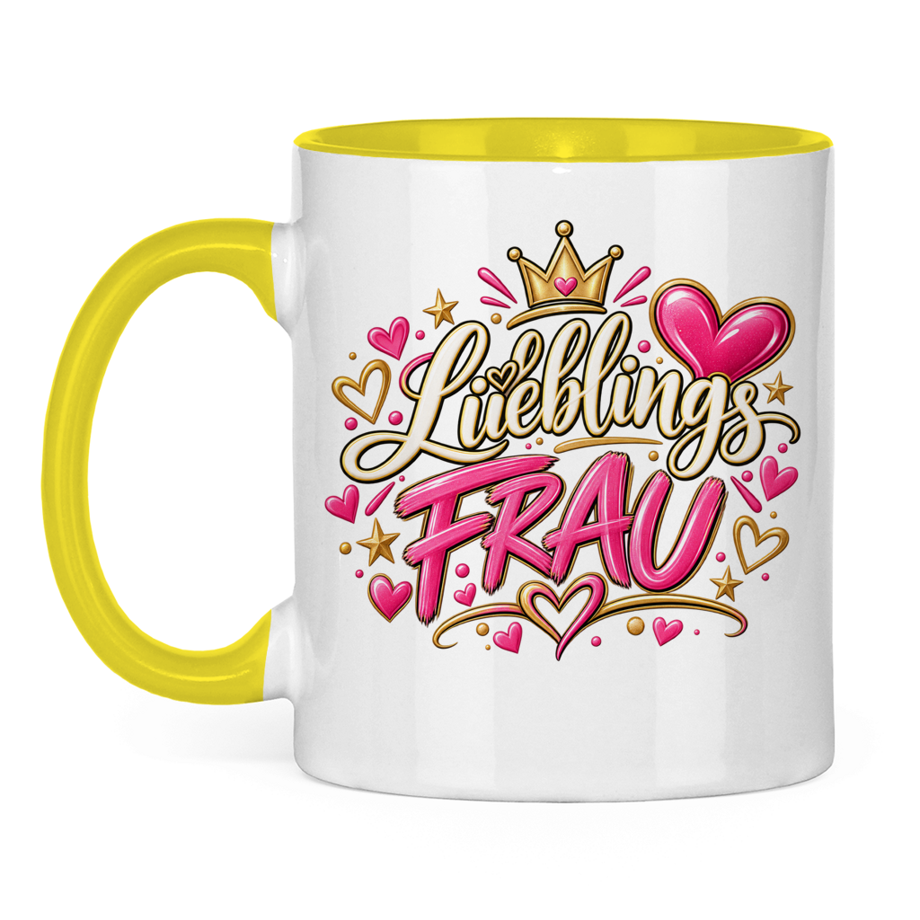 Lieblingsfrau Tasse – Geschenk für Ehefrau, Freundin & Partnerin