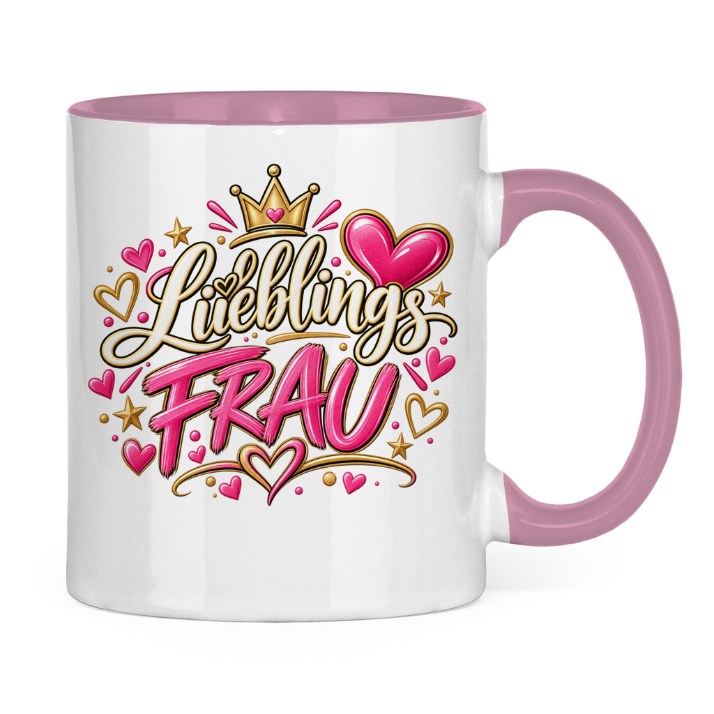 Lieblingsfrau Tasse – Geschenk für Ehefrau, Freundin & Partnerin