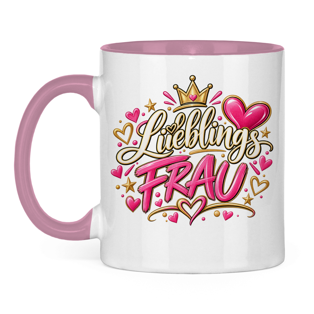 Lieblingsfrau Tasse – Geschenk für Ehefrau, Freundin & Partnerin