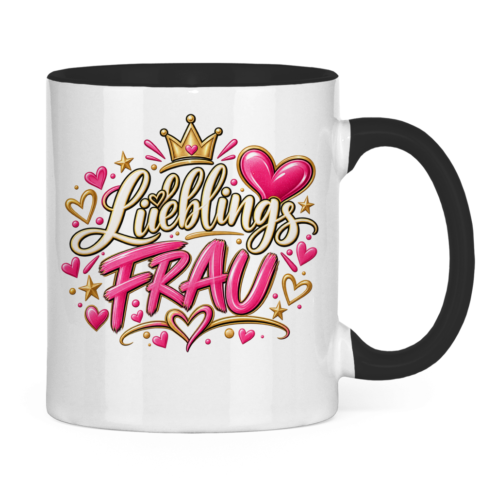 Lieblingsfrau Tasse – Geschenk für Ehefrau, Freundin & Partnerin