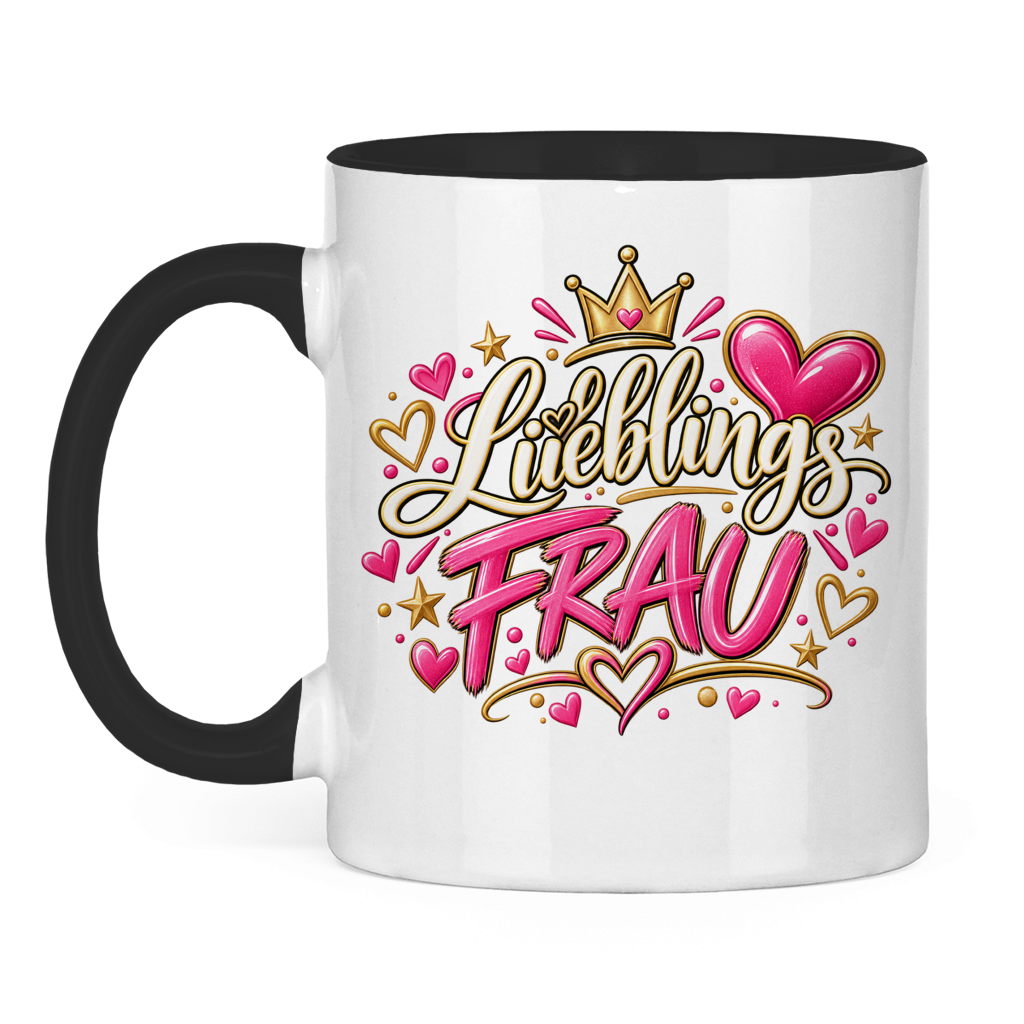 Lieblingsfrau Tasse – Geschenk für Ehefrau, Freundin & Partnerin