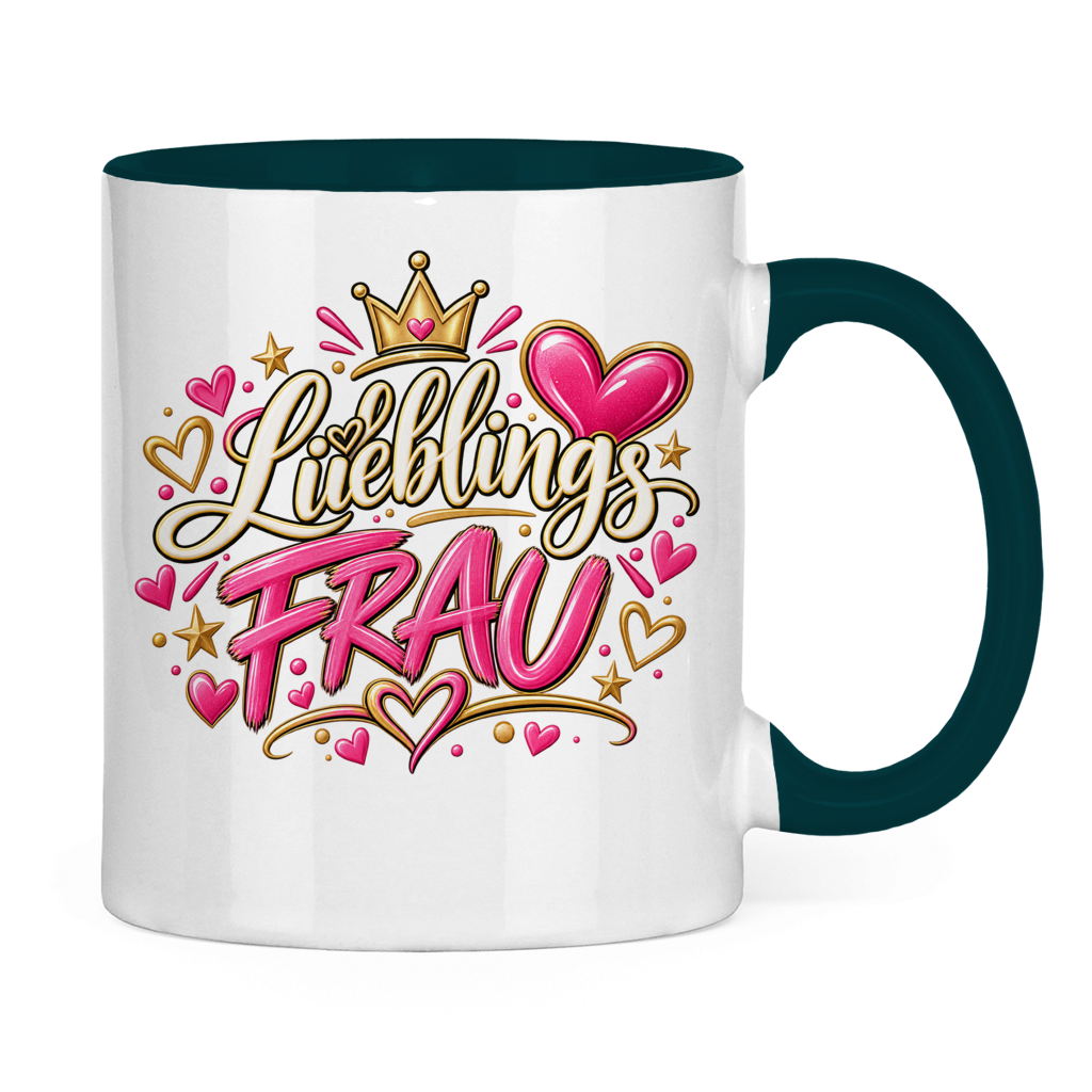 Lieblingsfrau Tasse – Geschenk für Ehefrau, Freundin & Partnerin