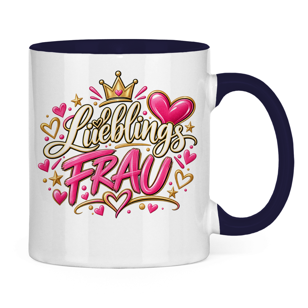 Lieblingsfrau Tasse – Geschenk für Ehefrau, Freundin & Partnerin