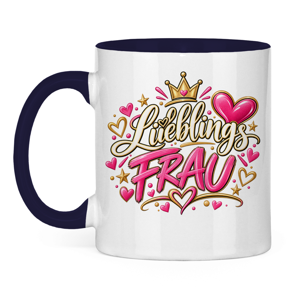 Lieblingsfrau Tasse – Geschenk für Ehefrau, Freundin & Partnerin