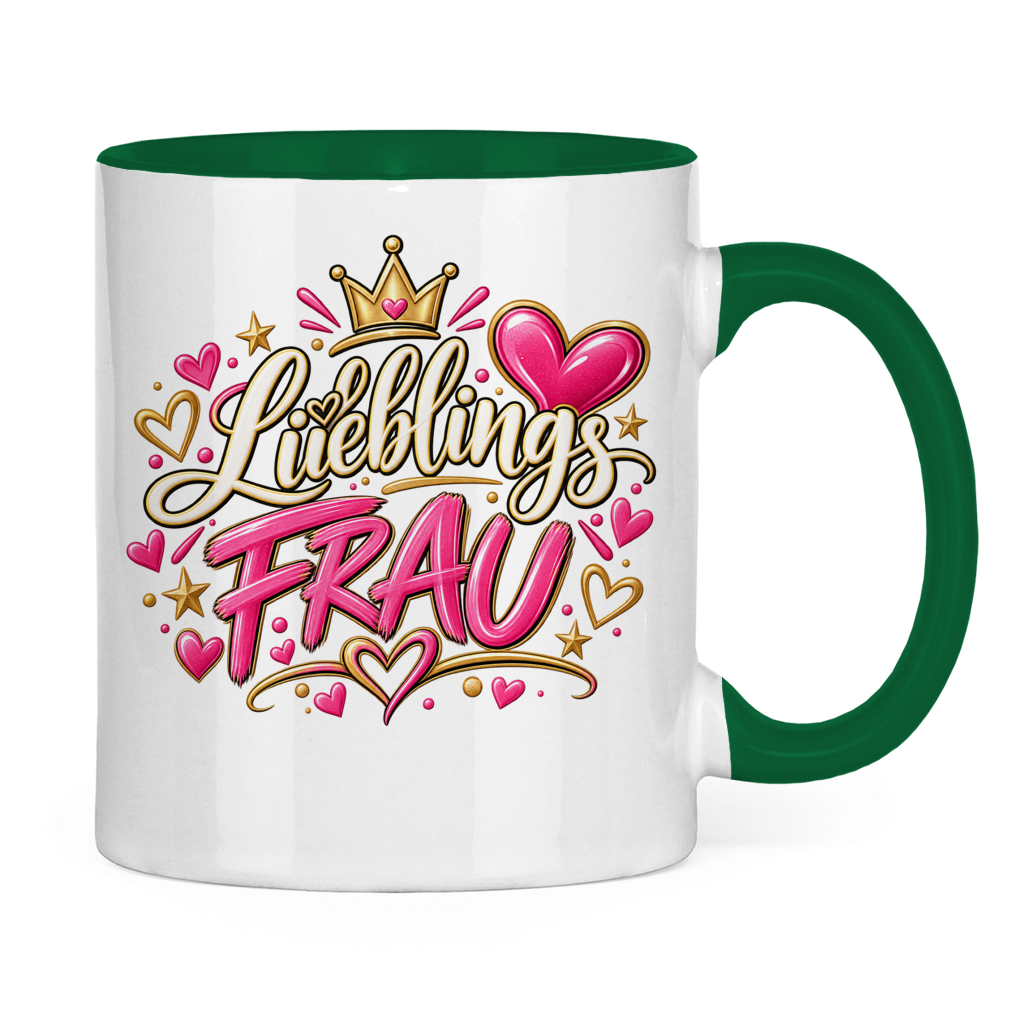 Lieblingsfrau Tasse – Geschenk für Ehefrau, Freundin & Partnerin