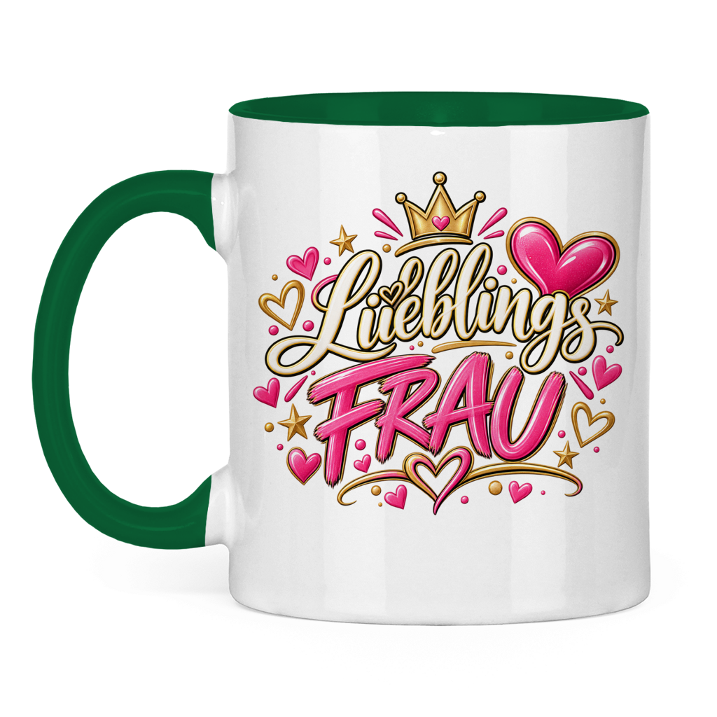 Lieblingsfrau Tasse – Geschenk für Ehefrau, Freundin & Partnerin