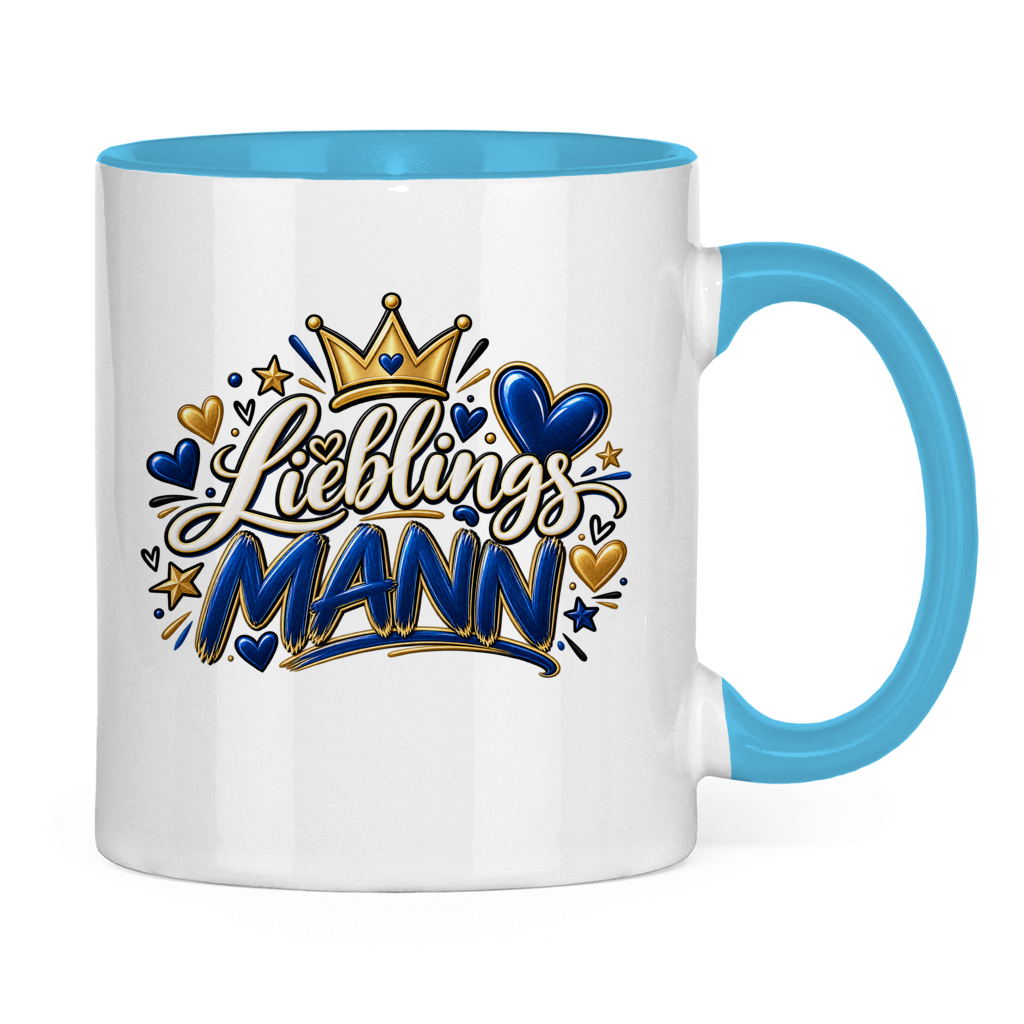 Lieblingsmann Tasse – Geschenk für Ehemann, Freund & Partner