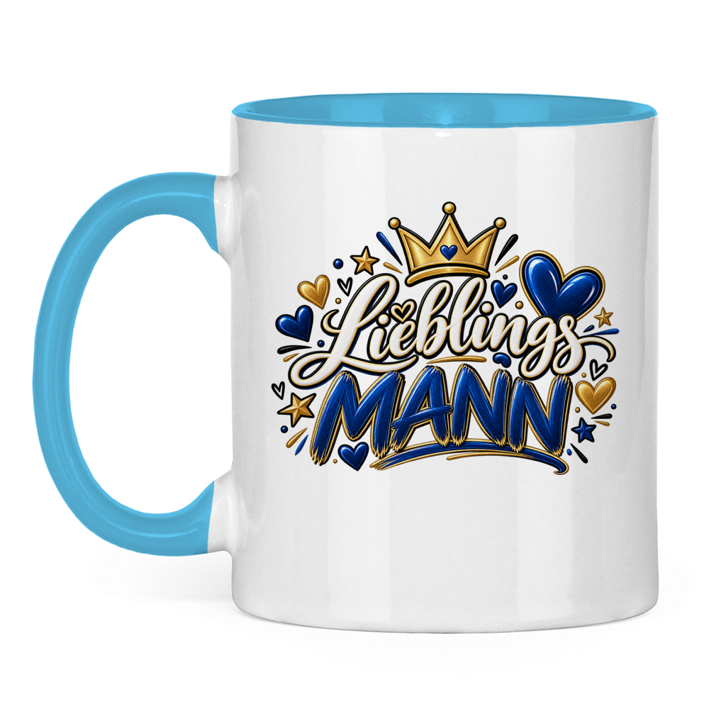 Lieblingsmann Tasse – Geschenk für Ehemann, Freund & Partner